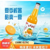 億佳果園冰爽蜜桔果汁飲料343ml