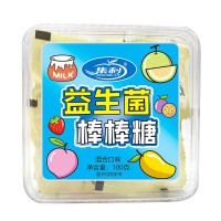 集利益生菌棒棒糖混合口味100g