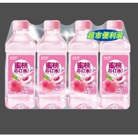 發(fā)財雨蜜桃蘇打飲料350ml