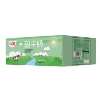 優(yōu)潤(rùn)甜牛奶抹茶味450mlX12瓶