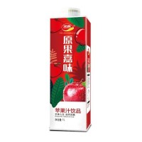 頂真原果嘉味蘋果汁飲品1L