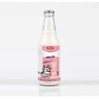 豪園甜牛奶含乳飲料草莓味300ml