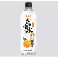 藍嘉源氣泡水瓶裝汽水卡曼橘風味蘇打氣泡水汽水480ml×24