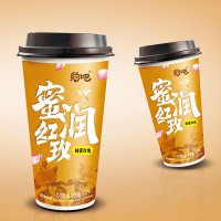 約吧蜜潤紅玫蜂蜜玫瑰奶茶飲品105g