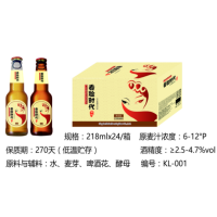 看臉時代啤酒218mlx24瓶