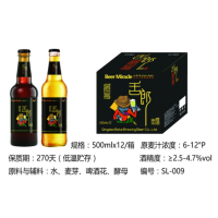 舌郎啤酒500mlx12瓶