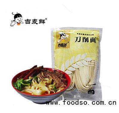 吉麥鮮刀削面500g