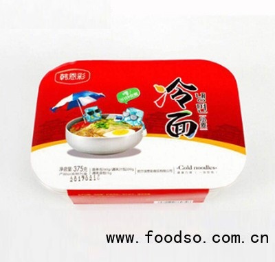 韓恩彩小麥冷面方便食品375g