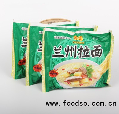 國圓清真蘭州拉面鮮湯牛肉味100g