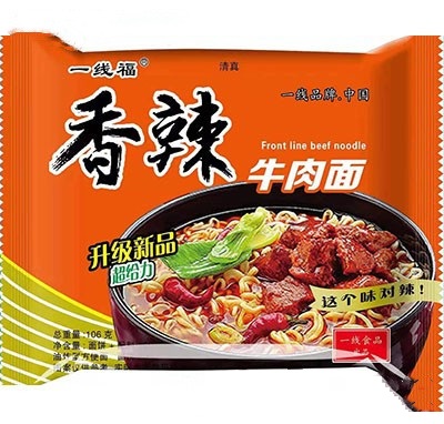 福香辣牛肉面106g