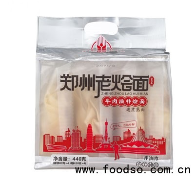 懷聚堂鄭州老燴面牛肉滋補燴面440g