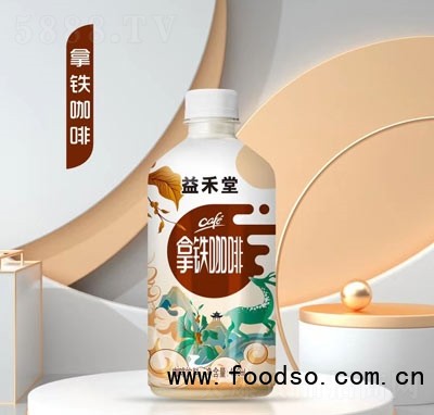 益禾堂拿鐵咖啡450ml