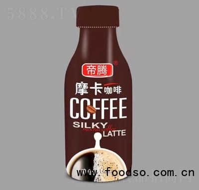 帝騰摩卡咖啡飲料提神下午茶飲品代理350ml