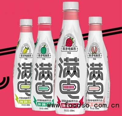 滿電電解質(zhì)運(yùn)動飲料450ml功能飲料招商代理瓶裝