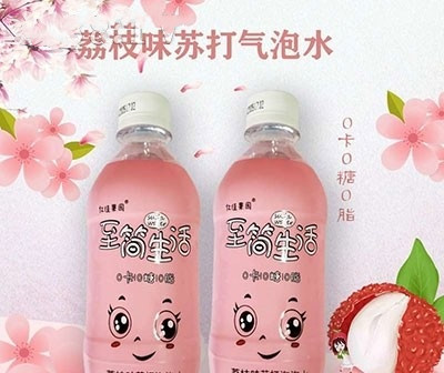 億佳果園荔枝味蘇打氣泡水350ml