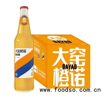 大窯嘉賓橙諾味碳酸飲料橙味果味汽水