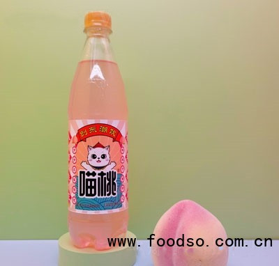 喵桃汽水（桃子味）600ml