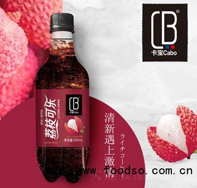 卡寶荔枝可樂500ml