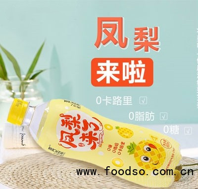 喜果無糖蘇打氣泡水鳳梨味490ml