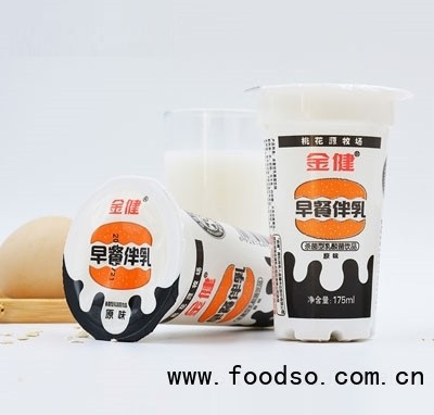 金健乳業(yè)早餐伴乳（原味）乳酸菌飲品