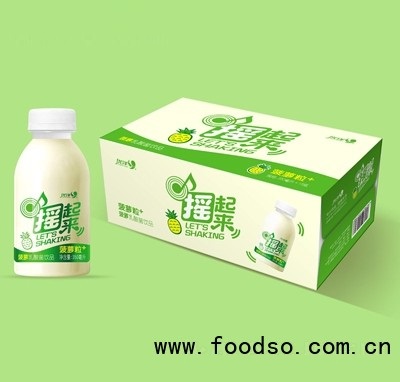 優(yōu)洋菠蘿粒+菠蘿乳酸菌飲品350ml招商代理