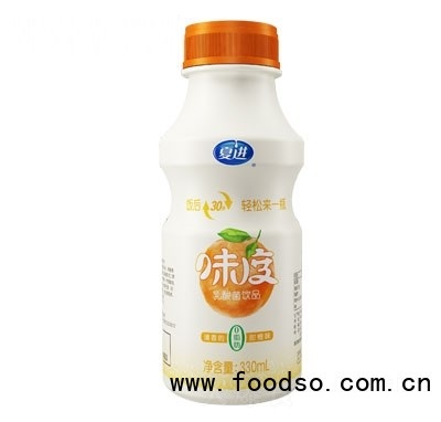 夏進(jìn)味度黃桃味乳酸菌飲品330ml