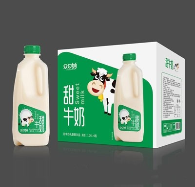 眾口妙甜牛奶乳酸菌飲品1.26LX6