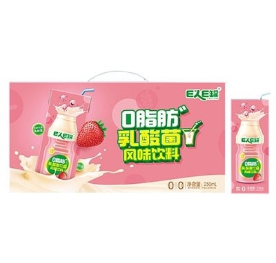 E人E罐乳酸菌飲品草莓味250ml箱