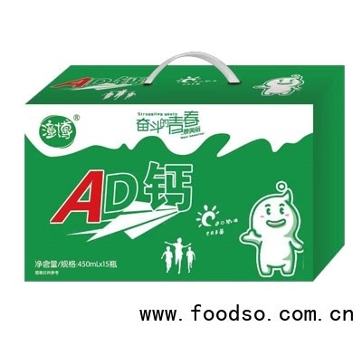 潼博AD鈣乳味飲品450mlX15