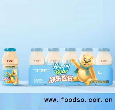 七娃快樂(lè)熊仔乳酸菌飲品10