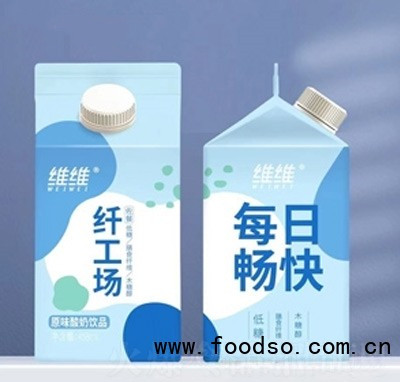 維維纖工場(chǎng)原味酸奶飲品458ml