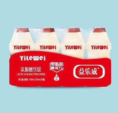 益樂(lè)威乳酸菌飲品100mlx4瓶