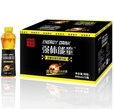 強(qiáng)體能量菠蘿味維生素飲料600mlx15瓶