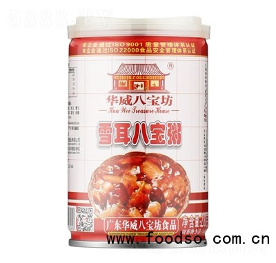 華威雪耳八寶粥速食粥方便食品