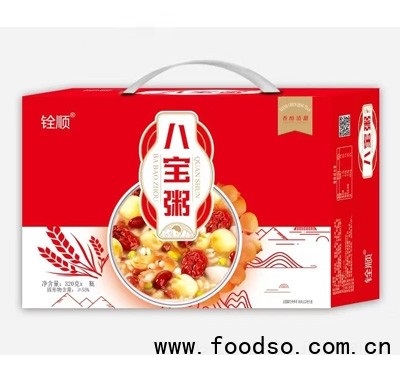 銓順八寶粥速食粥方便食品