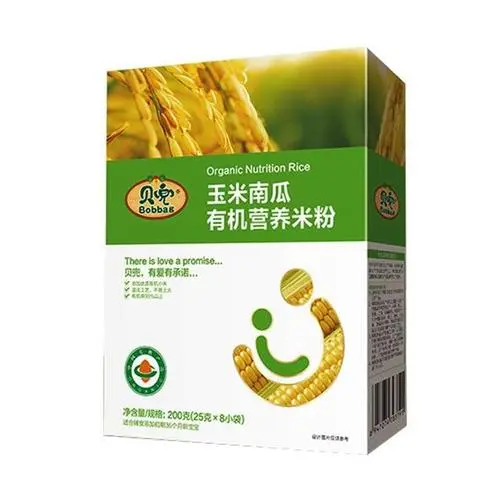 貝兜玉米南瓜有機營養(yǎng)米粉