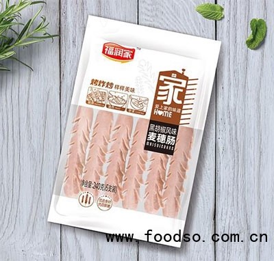 福潤(rùn)家240克黑胡椒風(fēng)味麥穗腸