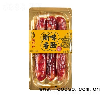 金字火腿浙味香腸（低溫）260g