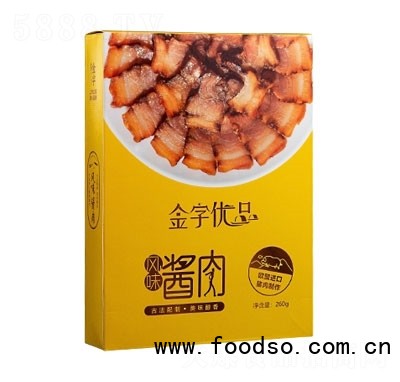 金字火腿優(yōu)品風(fēng)味醬肉260g