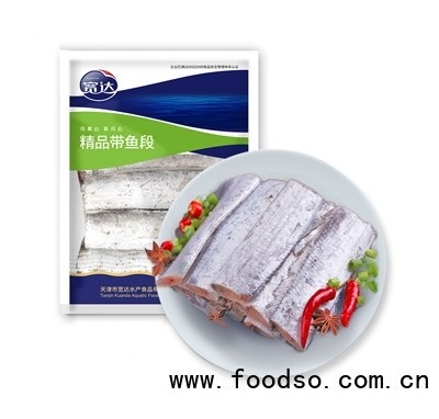 寬達(dá)精品帶魚(yú)段500g速凍食品招商代理