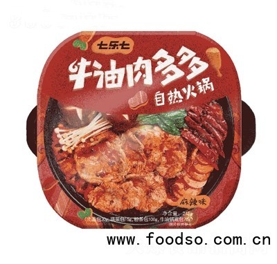 七樂七牛油肉多多自熱火鍋方便速食招商代理批發(fā)