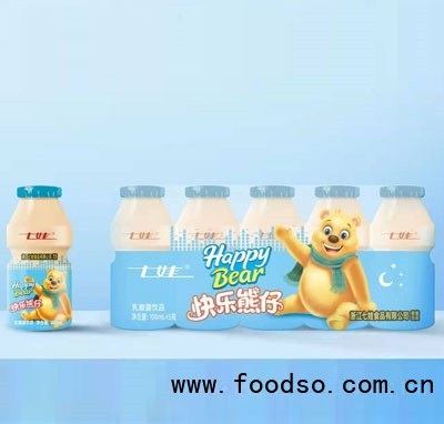 七娃快樂熊仔乳酸菌飲品10