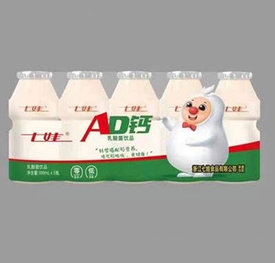 七娃AD鈣乳酸菌飲品100nlX