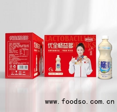 優(yōu)全暢益多發(fā)酵乳酸菌飲品1升×8瓶