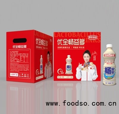 優(yōu)全暢益多發(fā)酵乳酸菌飲品1.25升×6瓶