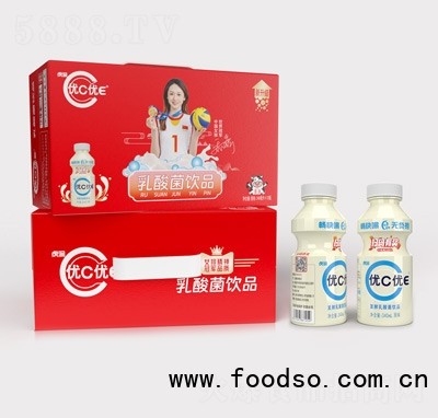 虎潤(rùn)優(yōu)C優(yōu)E乳酸菌飲品340mlX12