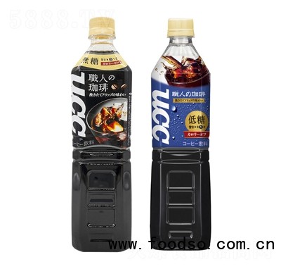 昊記日本進口UCC無糖職人咖啡即飲咖啡絲滑美式純黑咖啡飲料900ml