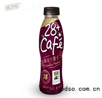 第28街休閑飲品招商批發(fā)咖啡飲料維尼蘭摩卡485克