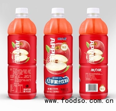 歡小虎紅蘋(píng)果汁飲料1.5L