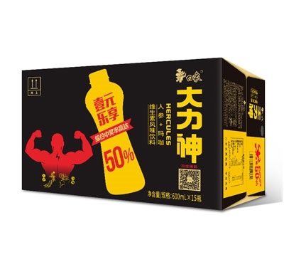 白象大力神人參+瑪咖維生素風味飲料600mlX15